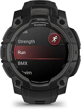 Garmin Instinct 3 – 50 mm, AMOLED Smartwatches Gray 50mm New