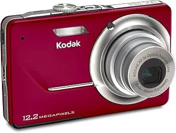 Kodak m341 Digital Cameras Red New Body Only