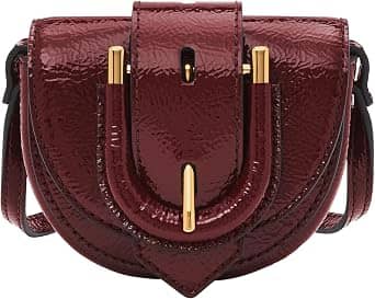 Fossil Harwell Crossbody Women's bags Small Red Leather New