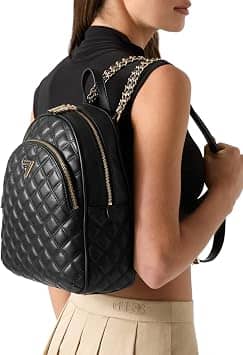 Guess Giully Backpack Women's bags One Size Black Polyurethane New