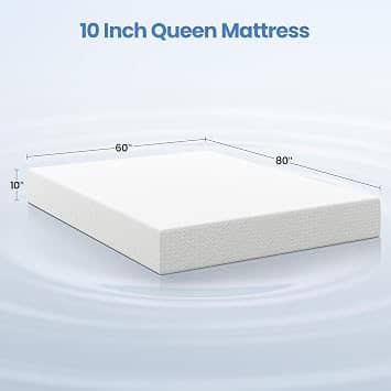 Yaheetech Memory Foam Mattress Mattresses New Queen 12"