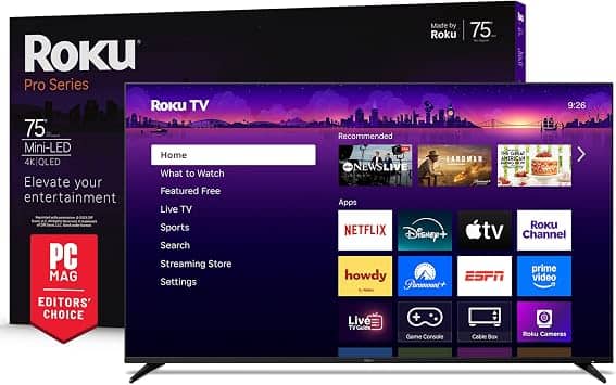 Roku Pro Series TVs 55 inch New
