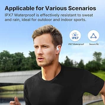 EarFun OpenJump Headphones & Earbuds Black New