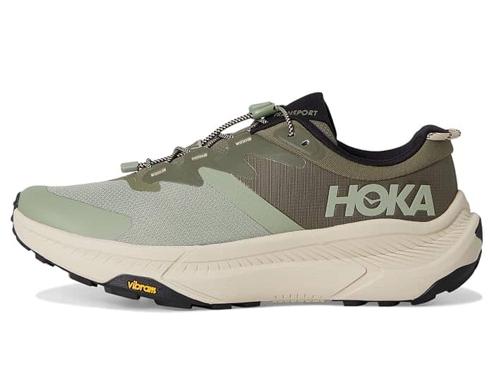 Hoka Transport Sneaker Green Full Size Run New