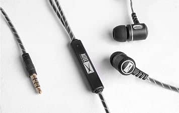 Altec Lansing MZX147-BLK Headphones & Earbuds Black New