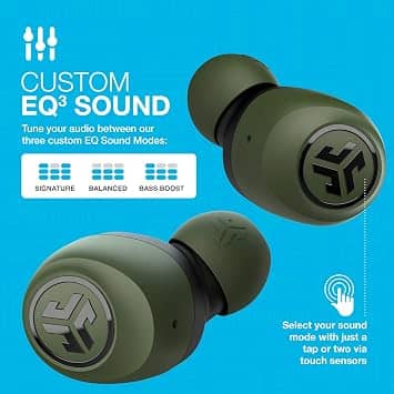 JLab EBGOAIRRGRNBLK82 Headphones & Earbuds Green New