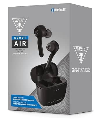 Turtle Beach Scout Air Headphones & Earbuds Black New