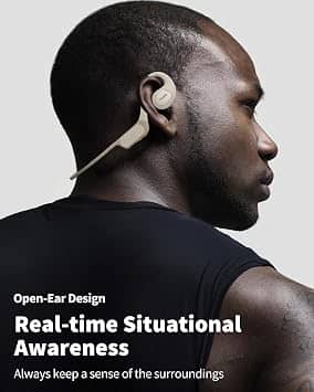 TOZO Openreal Headphones & Earbuds Khaki New