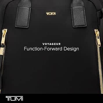 Tumi Atlanta Backpack Women's bags Black/Gold New