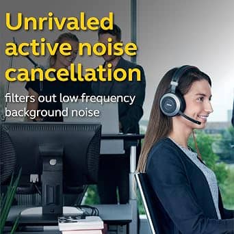 Jabra EVOLVE 80MS Headphones & Earbuds Black New