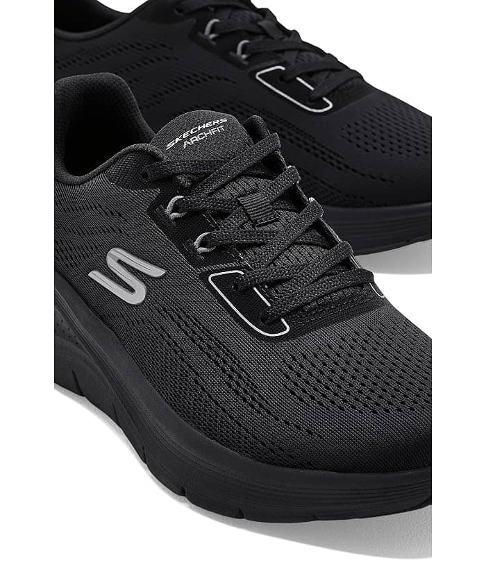 Skechers Arch Fit 3.0 Sneaker Black Full Size Run New
