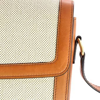 Celine Triomphe Shoulder Bag Women's bags Micro Brown Coated Canvas New