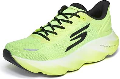 Skechers Men's Aero Burst Sneaker Yellow 10 New