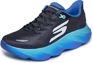 Skechers Aero Burst Sneaker Blue 13 New