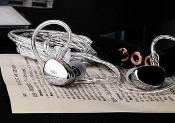 Linsoul SIMGOT EA500 Headphones & Earbuds Silver New