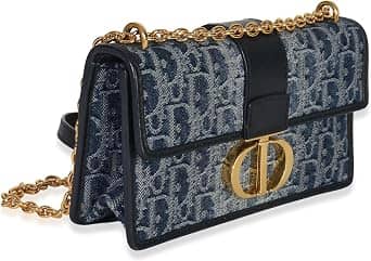 Dior 30 Montaigne Shoulder Bag Women's bags Unspecified Navy Blue Micro Gold New