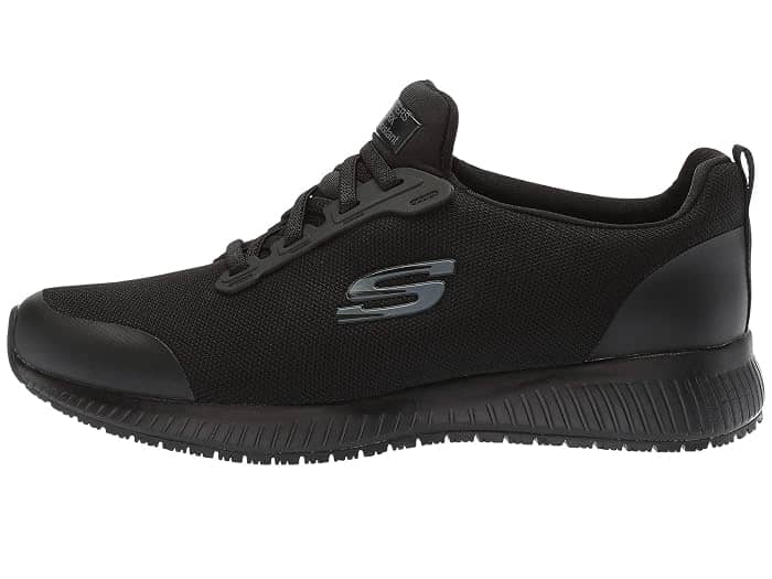 Skechers Work: Squad SR Sneaker Black Full Size Run New