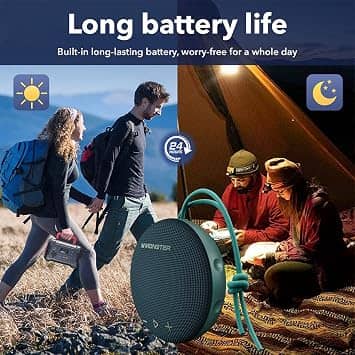 Monster MS62116 Portable Bluetooth Speakers Green New