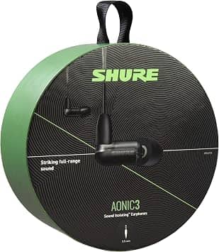 Shure AONIC 3 Headphones & Earbuds Black New