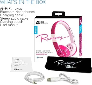 MEE audio HP-AF32-PK-MEE Headphones & Earbuds Pink New