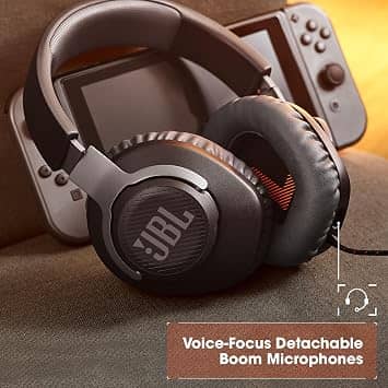 JBL JBLQUANTUM100BLKAM Headphones & Earbuds Black New
