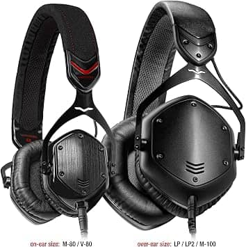 V-MODA M-80-SHADOW Headphones & Earbuds Black New