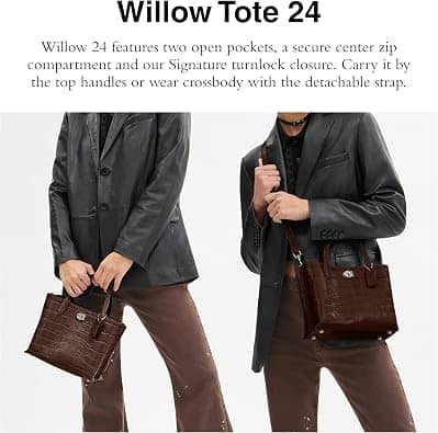 Coach Willow Women's bags Tote 24 Brown Unspecified New