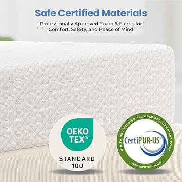 Yaheetech Memory Foam Mattress Mattresses New Full 8"