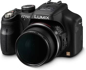 Panasonic LUMIX FZ150 Digital Cameras Black New Body Only