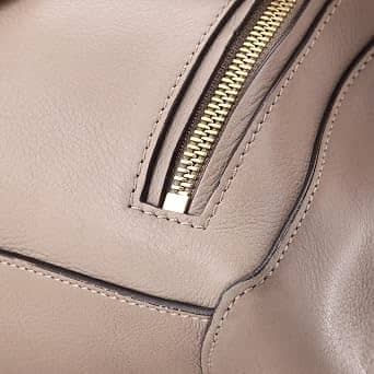 Chloé Faye Day Shoulder Bag Women's bags Small Motty Grey Leather New