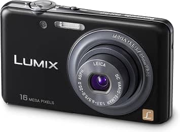 Panasonic DMC FH7K Digital Cameras Black New Body Only