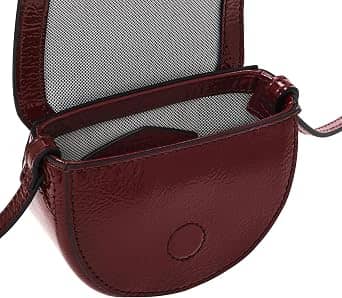 Fossil Harwell Crossbody Women's bags Small Red Leather New