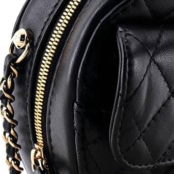 Chanel Heart Bag Clutch Women's bags Small Purple Lambskin Gold New