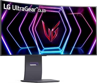 LG 39GS95QE-B Monitors For parts or not working