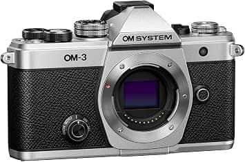 OM SYSTEM OM-3 Digital Cameras Silver New Body Only