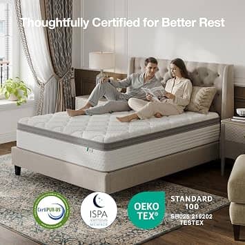 Novilla NAMSGYV5 Mattresses New Queen 10"