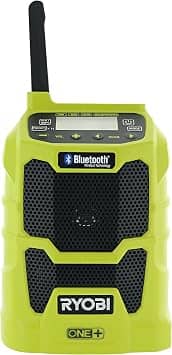 RYOBI P742 Portable Bluetooth Speakers Green New