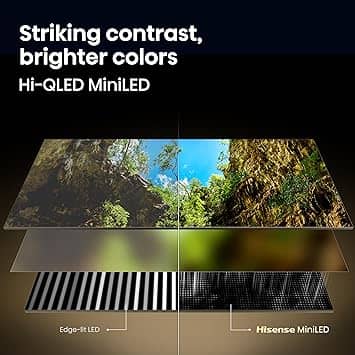 Hisense E7SF TVs 50 inch New