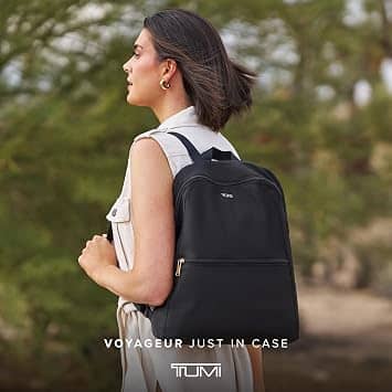 Tumi Just In Case Backpack Women's bags One Size Black Unspecified New