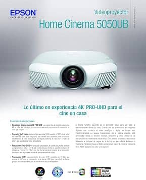 Epson Home Cinema 5050UB Projectors New