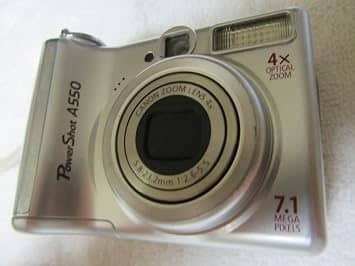 Canon PowerShot A550 Digital Cameras Gray New Body Only