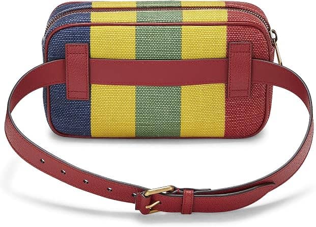 Gucci Sylvie Belt Bag Women's bags Small Red Canvas New