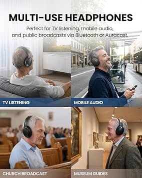 Avantree Opera Aura Headphones & Earbuds Black New