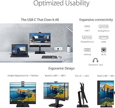 ASUS BE24ECSNK Monitors