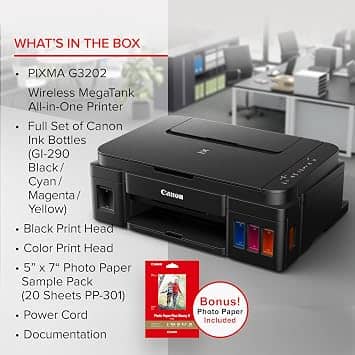 Canon PIXMA G3202 Printers New