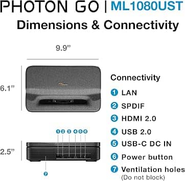 Optoma ML1080UST Projectors New