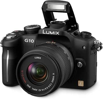 Panasonic LUMIX G10 Digital Cameras Black New w/ 14-42mm Kit