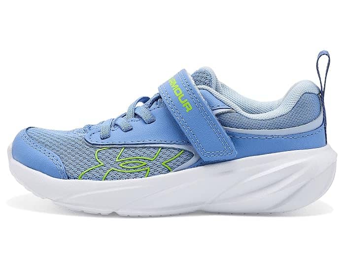 Under Armour Pre School Surge 5 Alternate Closure Sneaker Blue New