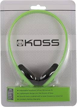Koss KPH7g Headphones & Earbuds Green New