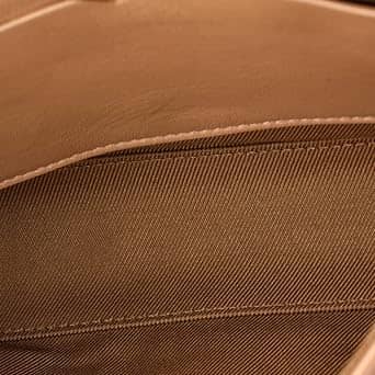 Burberry Catherine Shoulder Bag Women's bags Small Tan Quilted Leather New